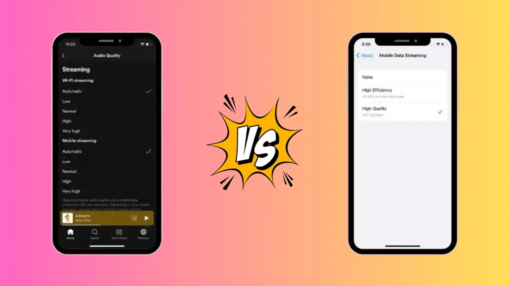 Spotify vs Apple Music Qualidade de som