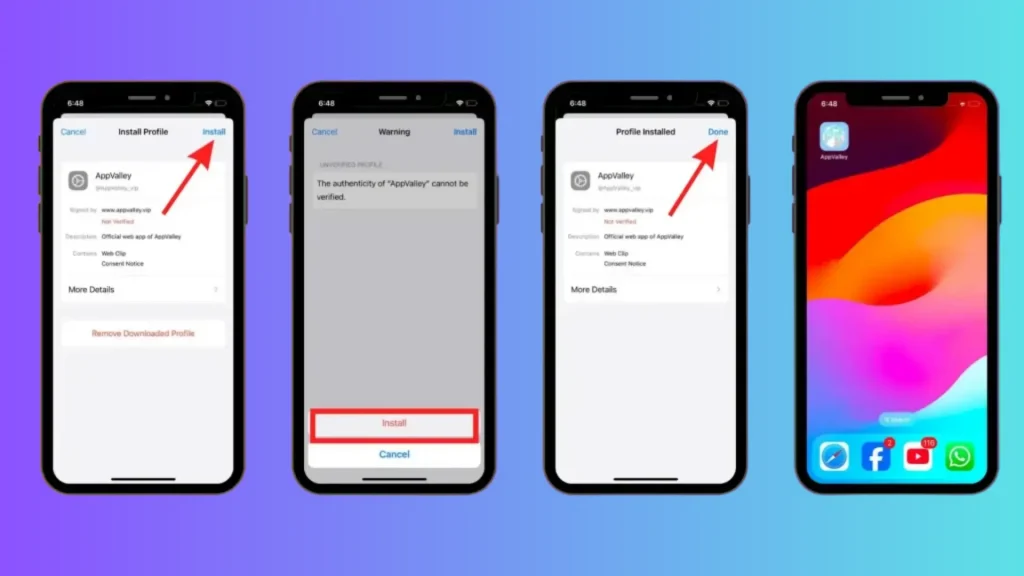 baixer spotify do App valley 02