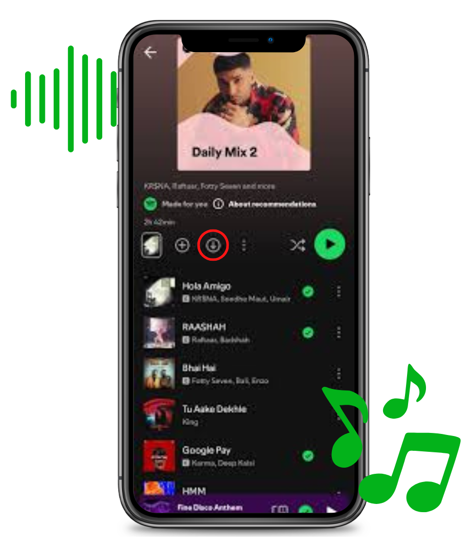 Baixe e ouça offline